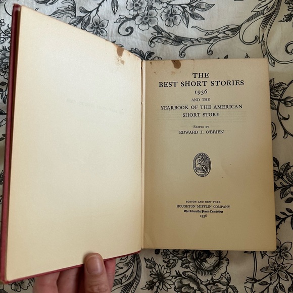 The Best Short Stories 1936 edited by Edward J O’Brien - Picture 4 of 8